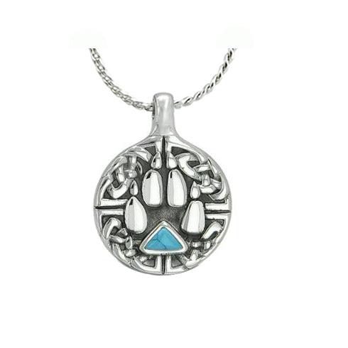 Big Dog Paw Print Pendant Ash Urn - Love Charms™ Option