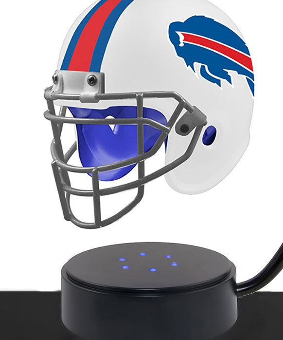 Football Cremation Urn & Buffalo Bills Hover Helmet Décor