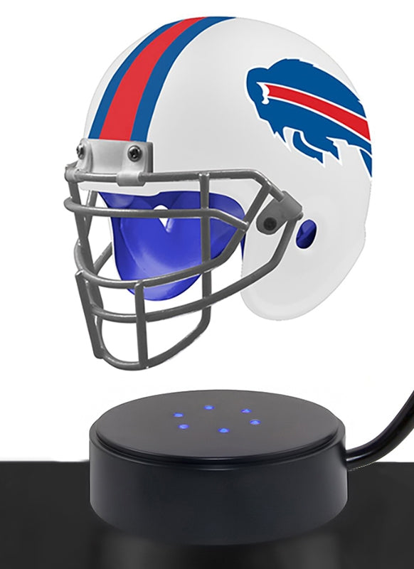 Football Cremation Urn & Buffalo Bills Hover Helmet Décor