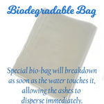 US Navy Trident SEAL Peaceful Pillow® Water Burial Cremation Urn - Biodegradable Burial At Sea Urn