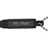 Black Bullet Pendant Urn