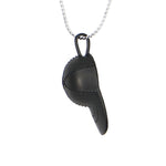 Black Baseball Cap Ash Urn - Love Charms™ Option