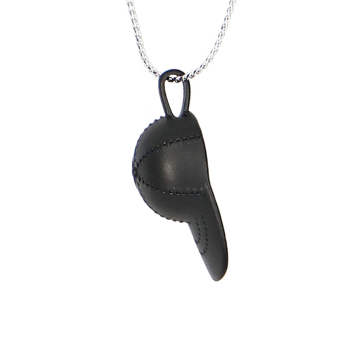 Black Baseball Cap Ash Urn - Love Charms™ Option
