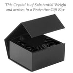 Heart 3D Crystal Black, Brown or White Keep The Memory® Wood Urn Set - 3D Crystal Photo Engraved Wood Urn