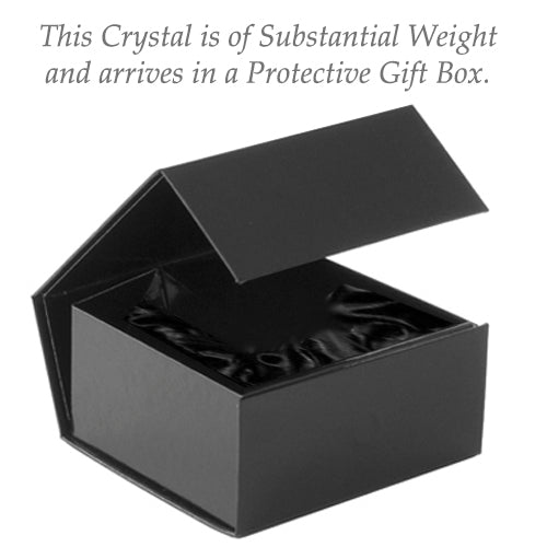 3D Crystal Large Diamond Photo - Engraving & Light Base Options