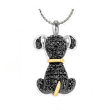 Black Dog Jewelry Urn - Love Charms™ Option