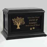 Ponderosa Pet Urn - Dog or Cat Photo Option or Backyard Tree 