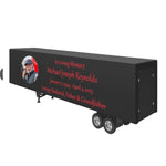Trailer Cremation Urn & Kenworth W900 Red Truck Décor