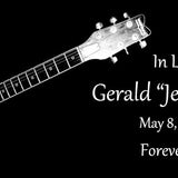 Black & White Guitar Memorial Keychain Urn