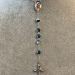 Blessed Mary Rosary Necklace Urn