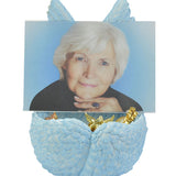 Blue Angel Wings Keepsake Urn