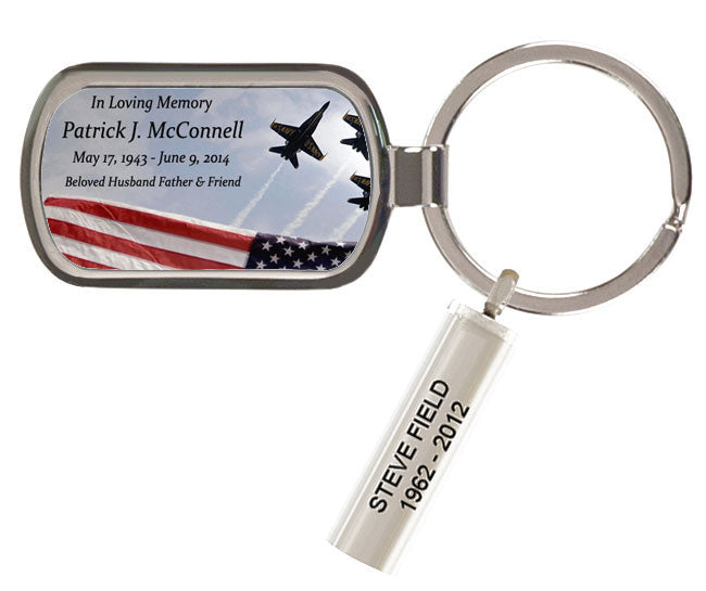 Blue Angels Keychain Urn
