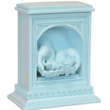 In Jesus's Hands Preemie Blue Baby Cremation Urn