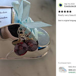 Blue Bootie Photo Baby Urn
