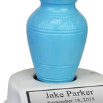 Blue Brass Preemie Urn