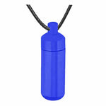 Blue Capsule Ash Urn Pendant