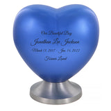 Beautiful Boy Blue Heart Child Urn