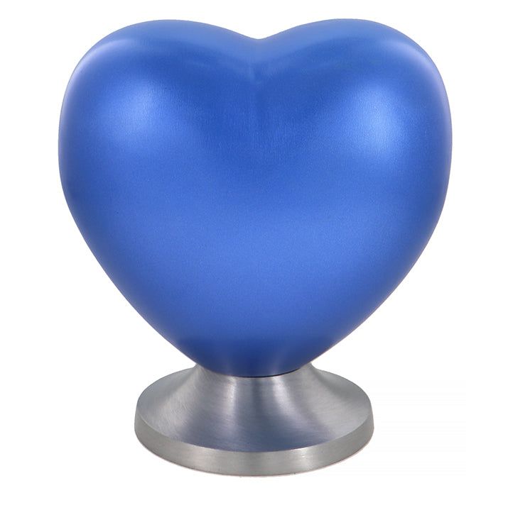 Beautiful Boy Blue Heart Child Urn