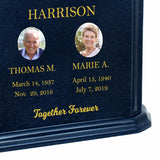 Monarch Companion Granite ~ For Two Cremation Urn