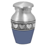 Blue Circle of Hearts Keepsake Urn - Love Charms® - Engraving Option