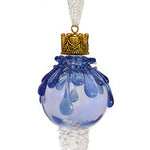 Blue Snowball Icicle Ornament Keepsake Urn