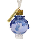 Blue Snowball Icicle Ornament Keepsake - Love Charms® Option