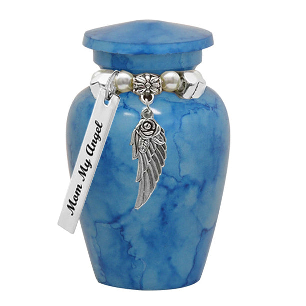 Angel in the Clouds Mini Urn - Love Charms™ Option