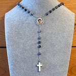 Our Father Crosses Photo Rosary Necklace Urn