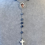 Our Father Crosses Photo Rosary Necklace Urn