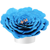 Blue Peaceful Petal® Flower Water Burial Adult or Companion Urn - Orange Butterfly Option