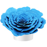 Blue Peaceful Petal® Flower Water Burial Adult or Companion Urn - Orange Butterfly Option