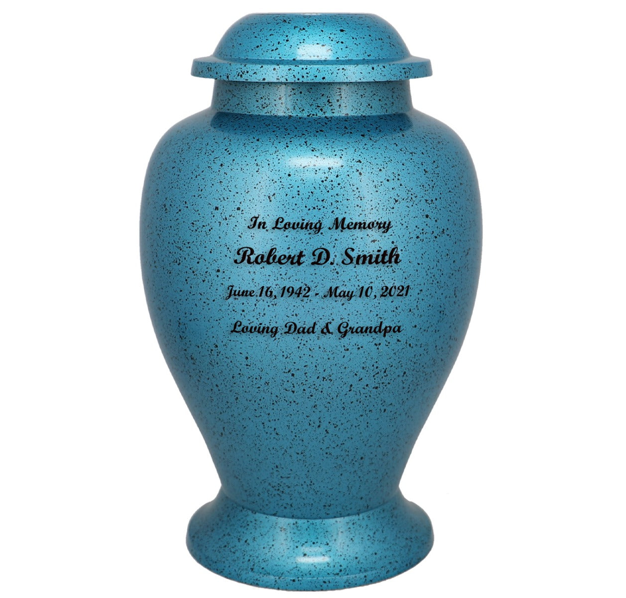 Blue Mountain Adult Urn - Pro Diamond Engraving