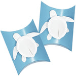 Sea Turtle Blue Mini Peaceful Pillow® Water Burial Urn - Set of 2