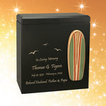 Surf Rider Paddle Boards Wood Cremation Urn - Choose One of Three Options