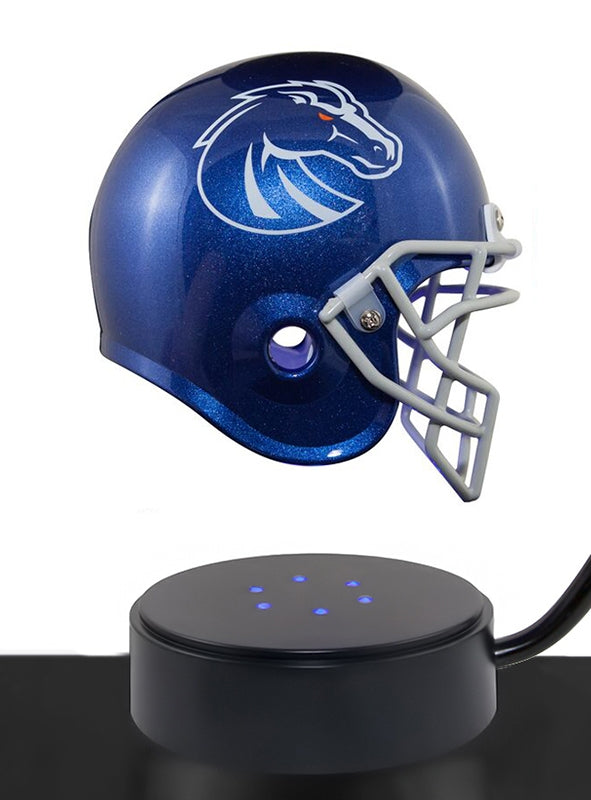 Football Cremation Urn & Boise State University Hover Helmet Décor