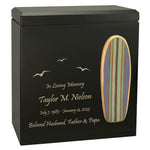 Surf Rider Paddle Boards Wood Cremation Urn - Choose One of Three Options