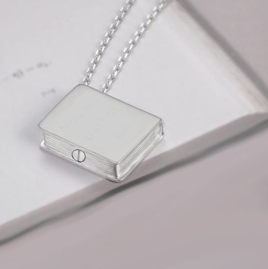 Book Of Love Jewelry Ash Urn - Love Charms® Option