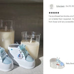 Blue Bootie Photo Baby Urn