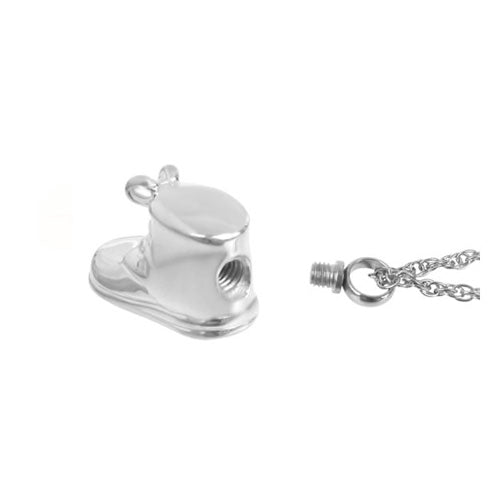 Baby Bootie Necklace Ash Urn - Love Charms™ Option 