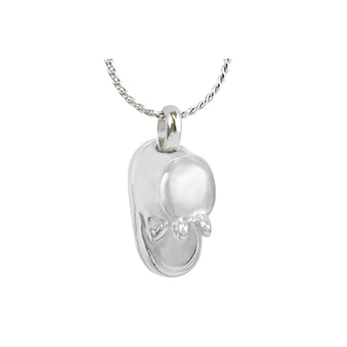 Baby Bootie Necklace Ash Urn - Love Charms™ Option 