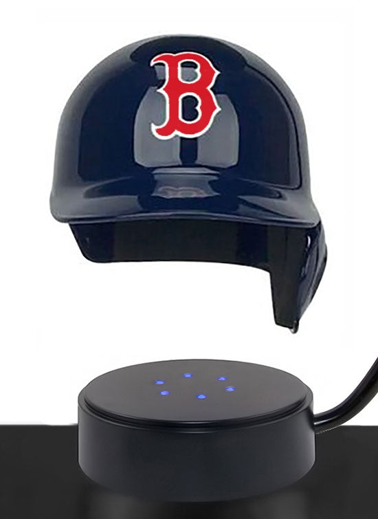 Baseball Cremation Urn & Boston Red Sox Hover Helmet Décor