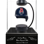 Baseball Cremation Urn & Boston Red Sox Hover Helmet Décor