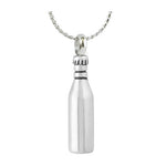 Stainless Bottle Ash Urn - Love Charms Option