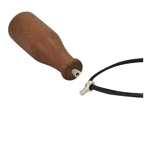Bottle Walnut Cremation Necklace Urn