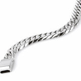 Cuban Link Men's Bracelet Cremation Urn - 7 1/2" 8" or 9" 