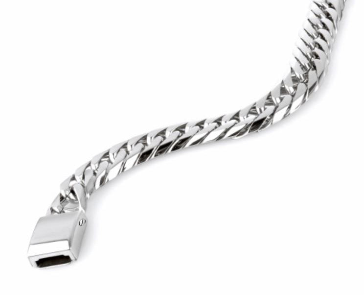 Cuban Link Men's Bracelet Cremation Urn - 7 1/2" 8" or 9" 