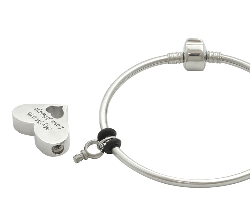 My Mom Love Always Bangle Bracelet Urn