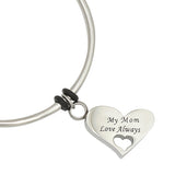 My Mom Love Always Bangle Bracelet Urn