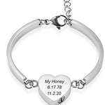 Forever In My Heart ~ Heart Bracelet Urn
