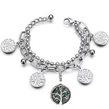 Family Tree Ashes Bracelet Urn